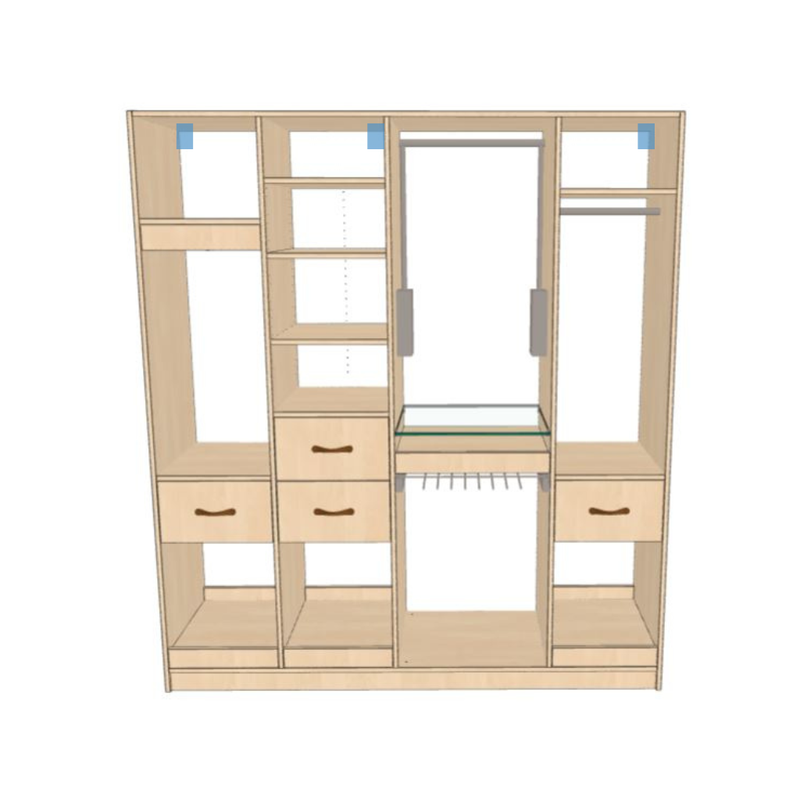 Bracket Inside Furniture
