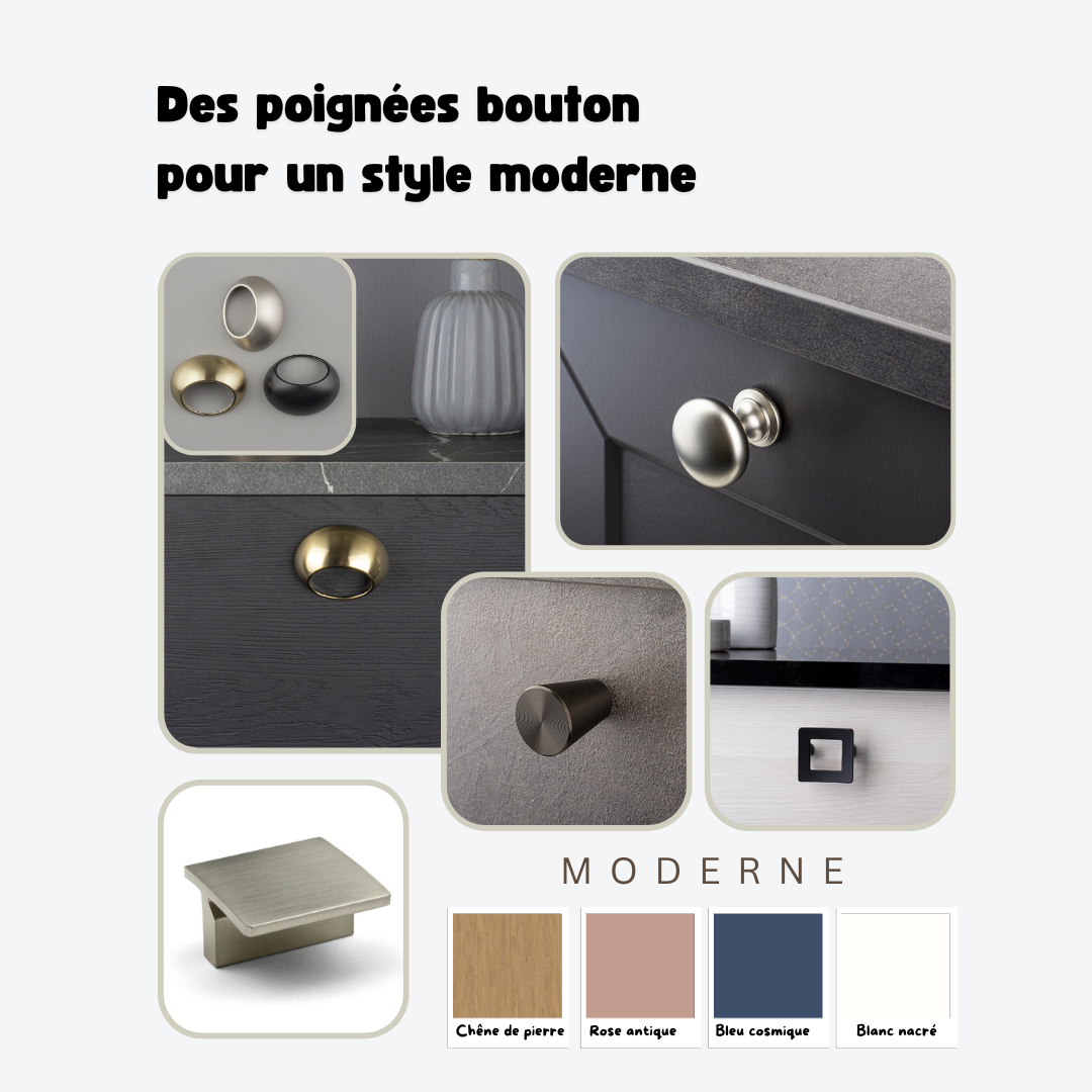 Gamme Boutons modernes