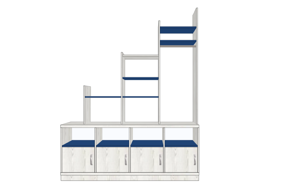 Dressing Sur Mesure À Hauteur Variable