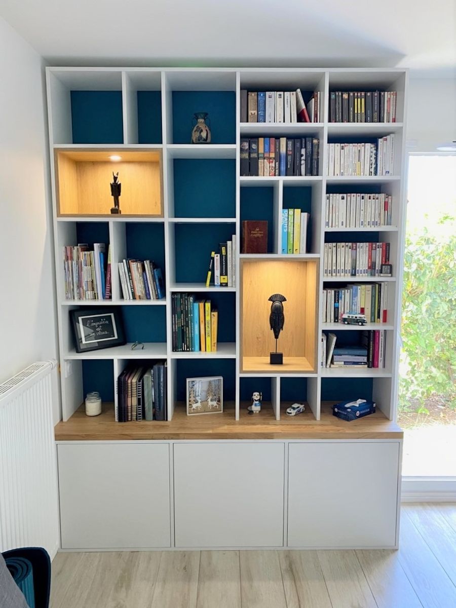 Bibliothèque Avec Niches