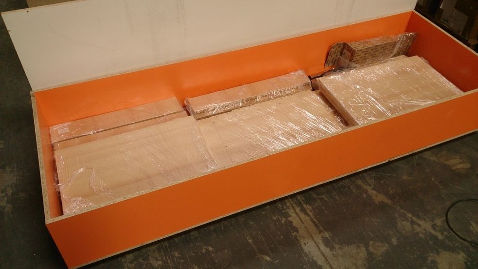 Verpackung unserer Möbel