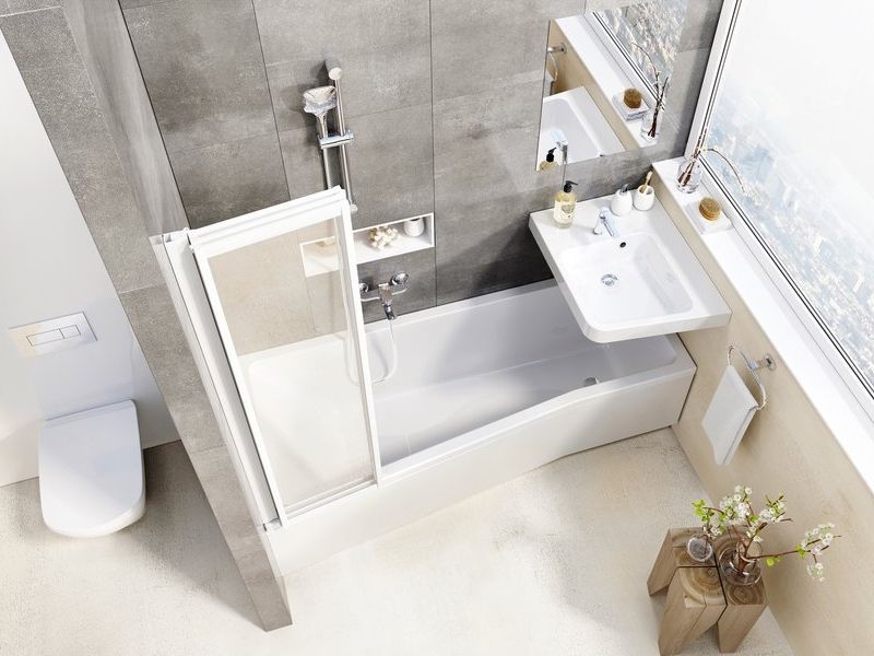 platzsparend badezimmer