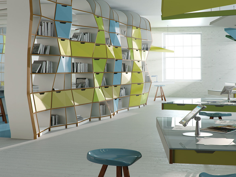 Muebles de colores lisos: nuestras 6 variantes de gris