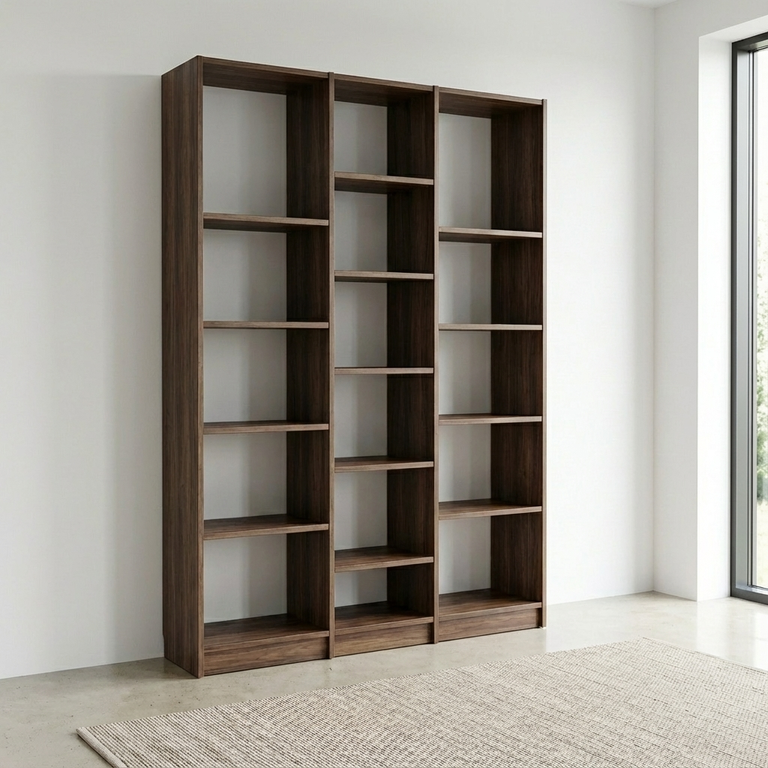 Bibliothèque sur mesure, réalisation sur mesure, modèle Etene