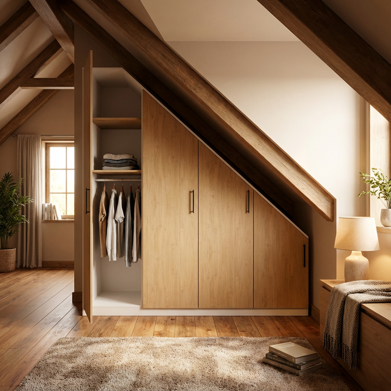 Placard sous escalier en kit sur mesure - Vue 6