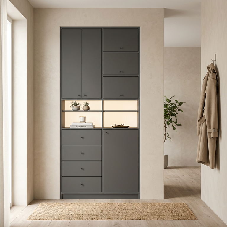 Meuble d'entrée haut sur-mesure
