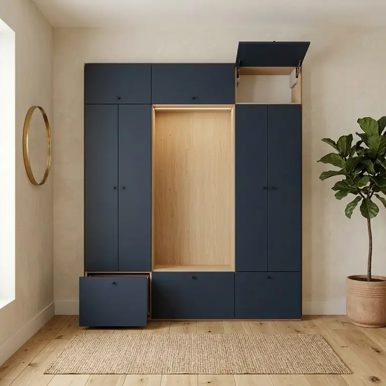 Meuble d'entrée Design avec niche