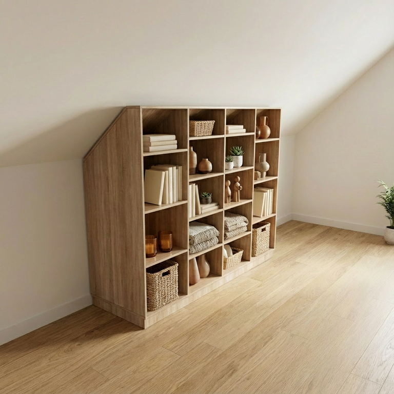 Etagères sous combles