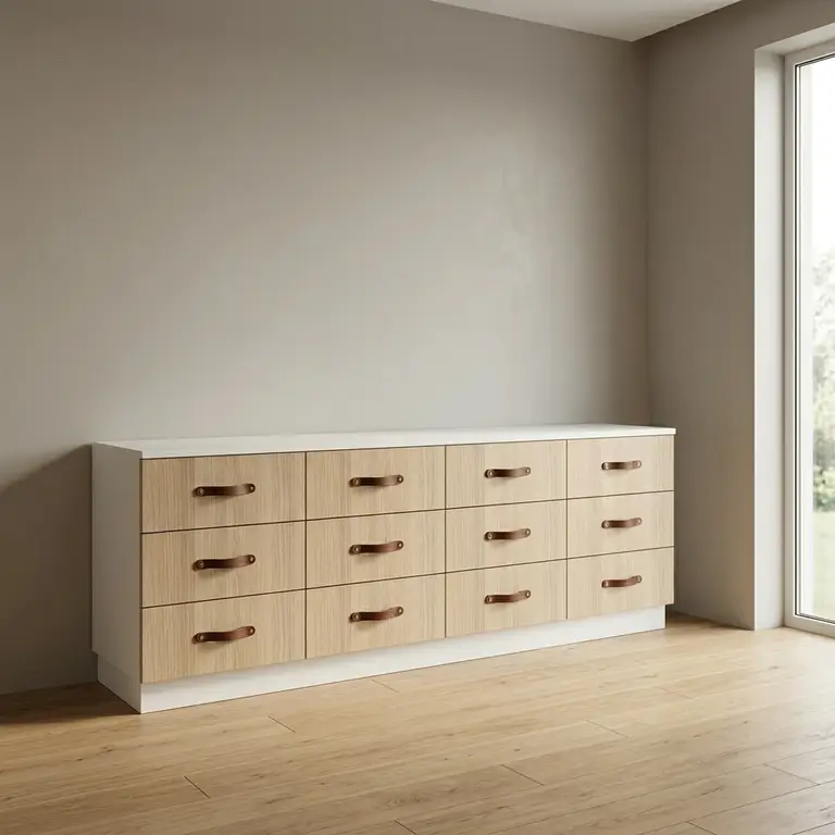 Meuble bas en bois sur-mesure