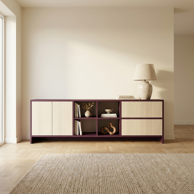 Meuble buffet avec couleurs personnalisables