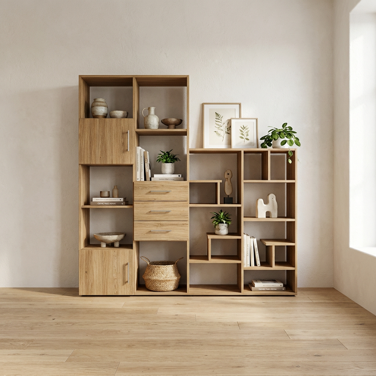 bibliothèque à hauteur variable