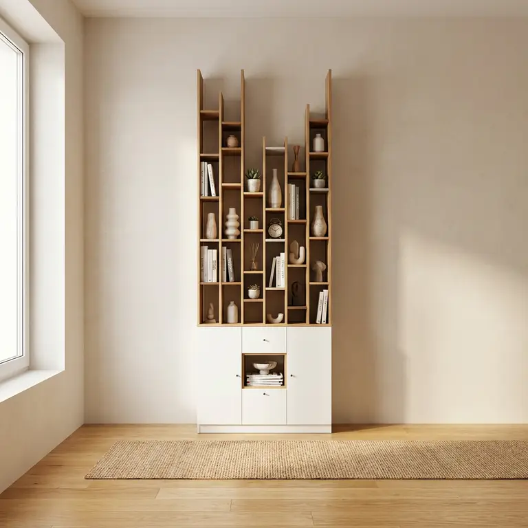 Bibliothèque claustra personnalisable