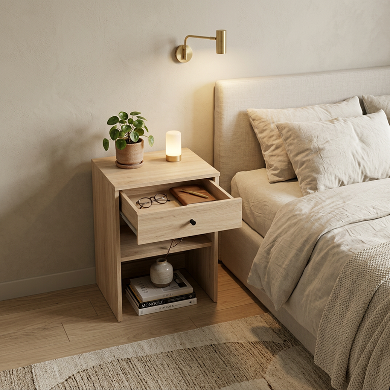 Meuble de chevet bois personnalisable