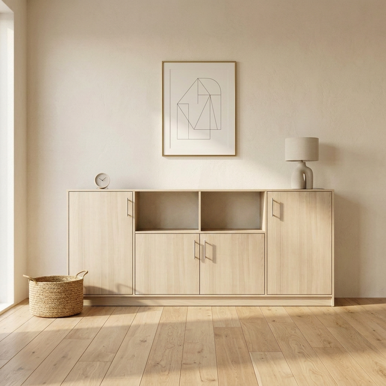 Made-to-measure sideboard chest of drawers