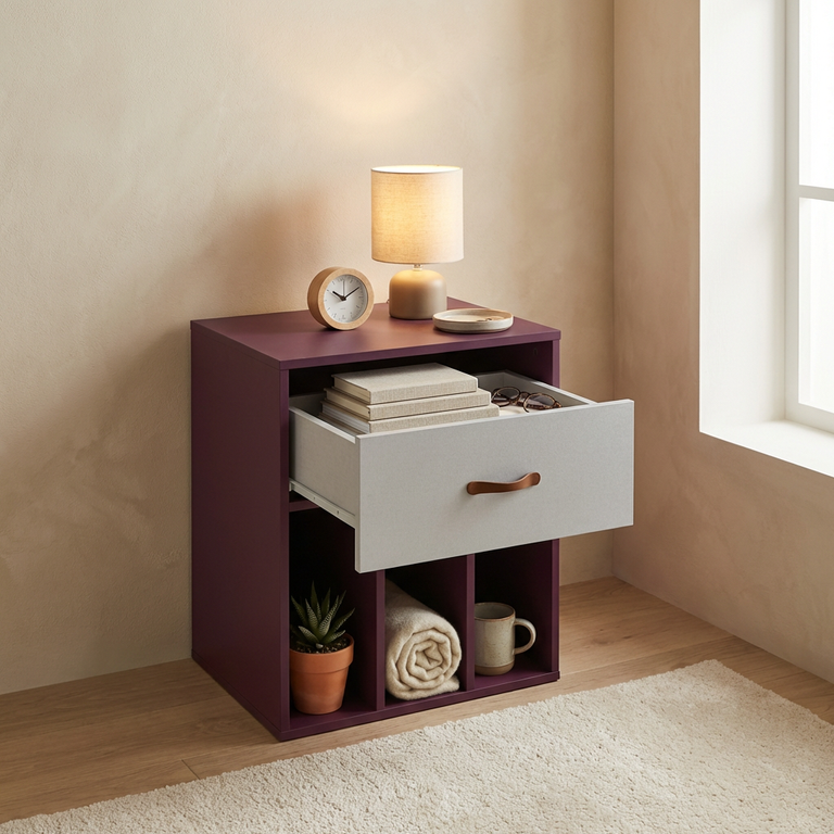 Table de chevet haute sur-mesure