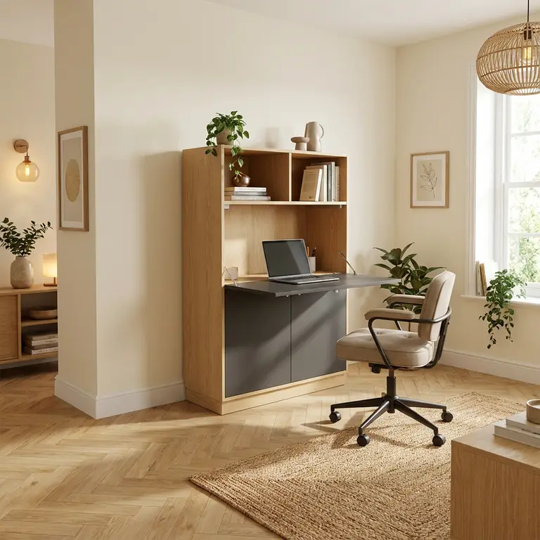 Bureau abattant 1m sur mesure