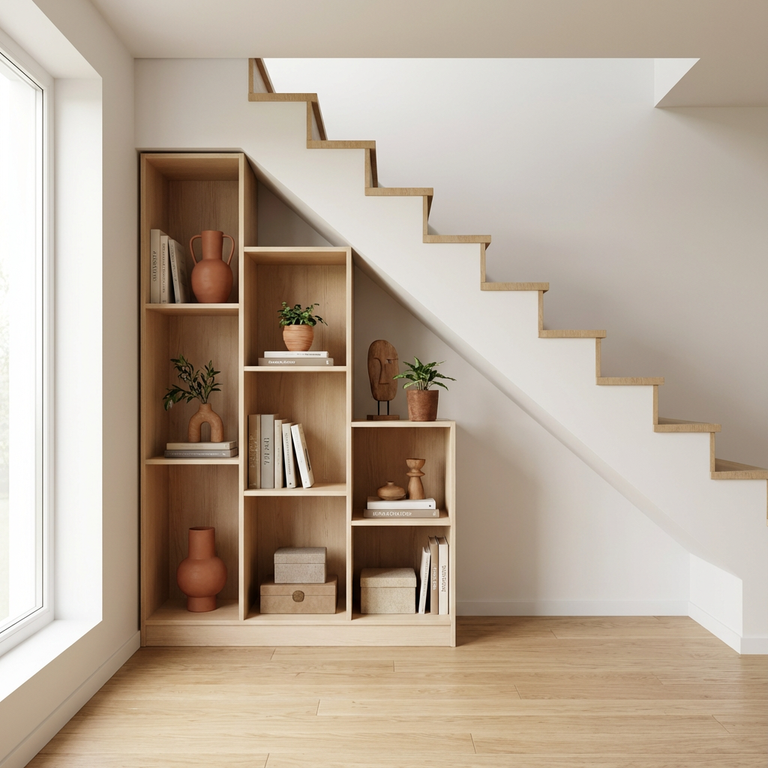 Caisson sous escalier
