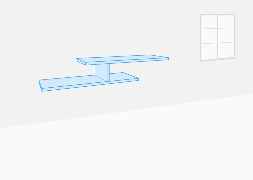 room with custom board assembly