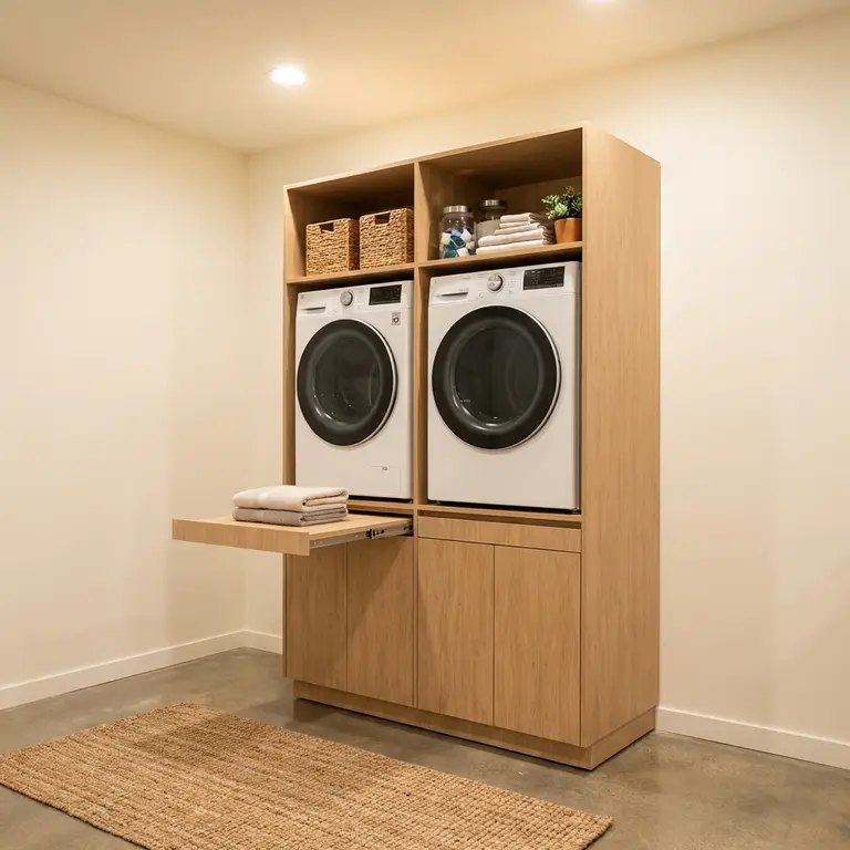 Meuble pour machine à laver à configurer