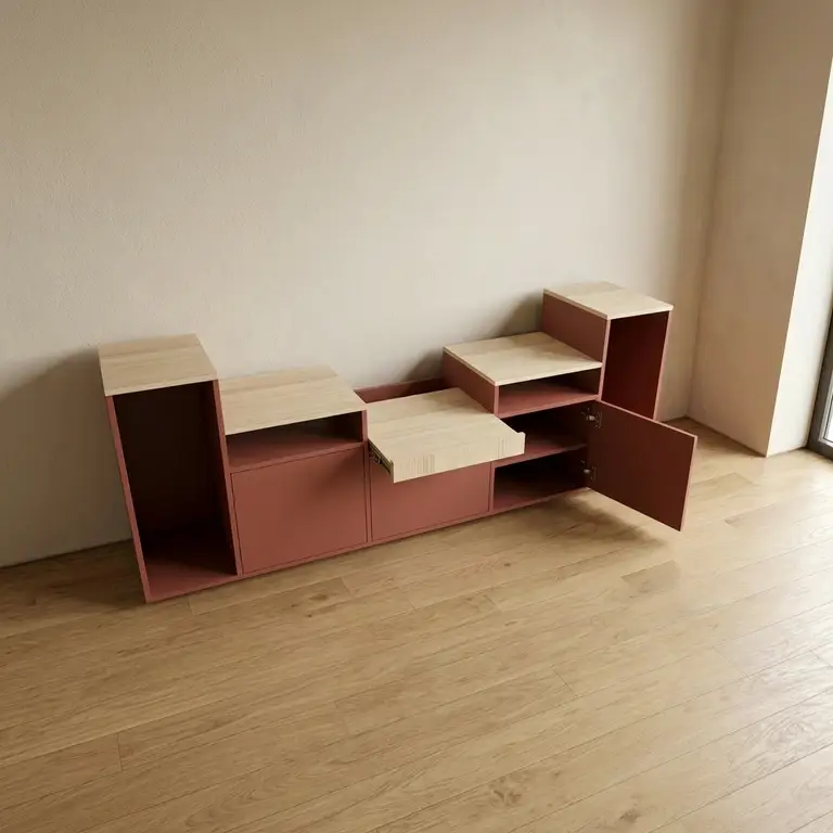 Meuble vidéoprojecteur courte focale