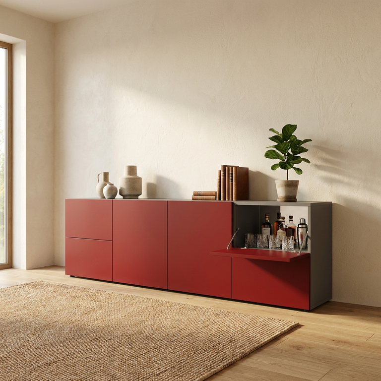 Meuble bas façade en applique