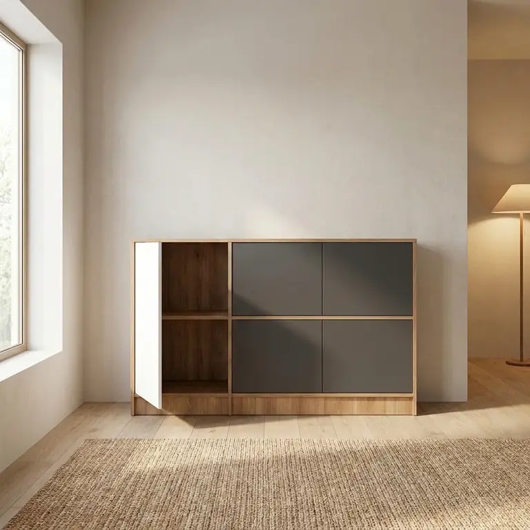 Buffet design modulable avec ouverture push