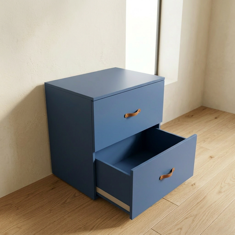 Customisable cubic nightstand