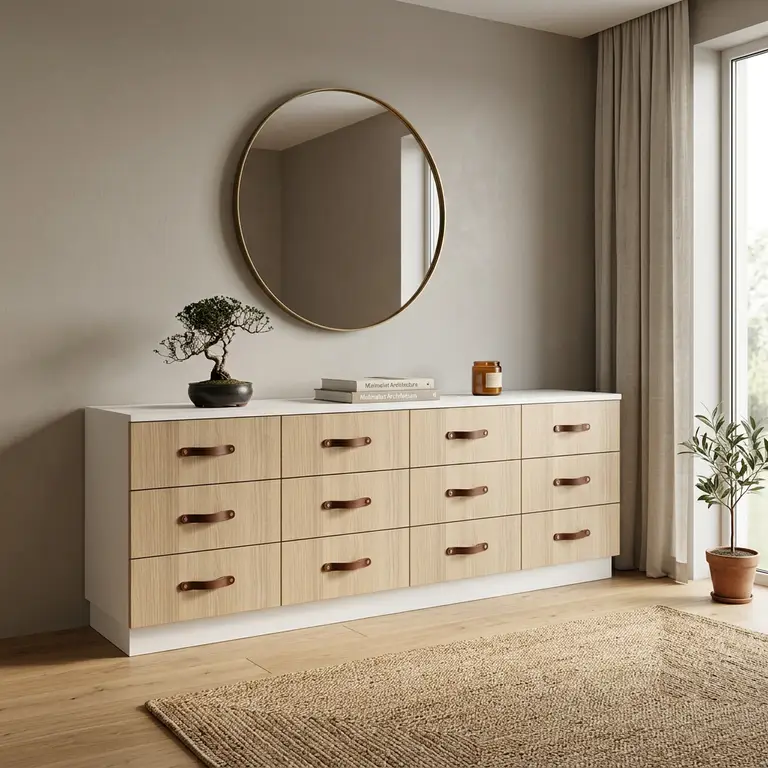 Meuble bas en bois sur-mesure
