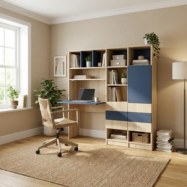 Bureau secrétaire multifonction