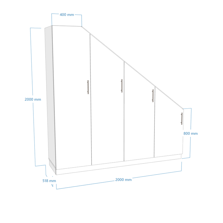 Meuble pour aménagement sous escalier