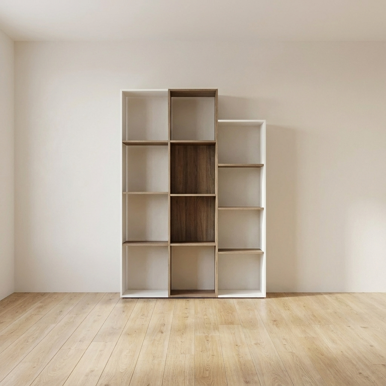 Meuble claustra sur mesure bicolore