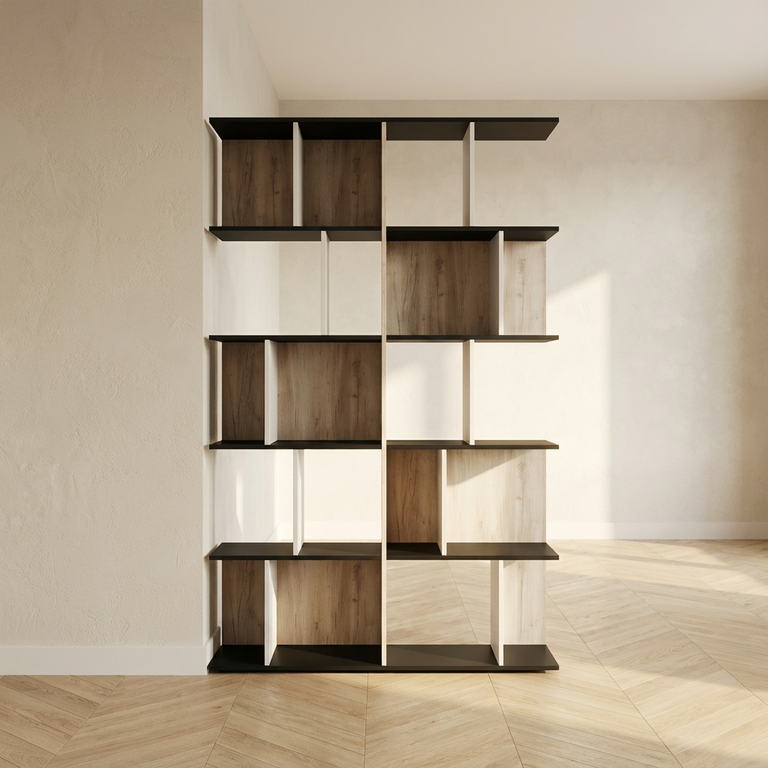 Asymmetric room divider - Vue 2