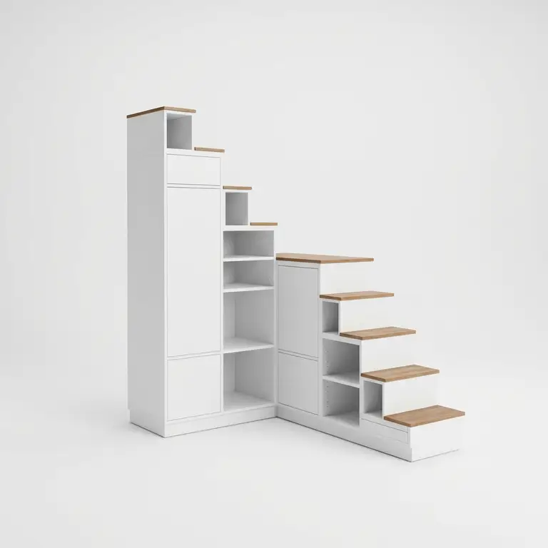 Quarter-turn staircase unit - Vue 4