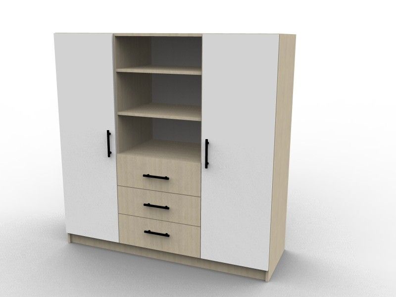 Penderie armoire sur mesure avec tiroirs