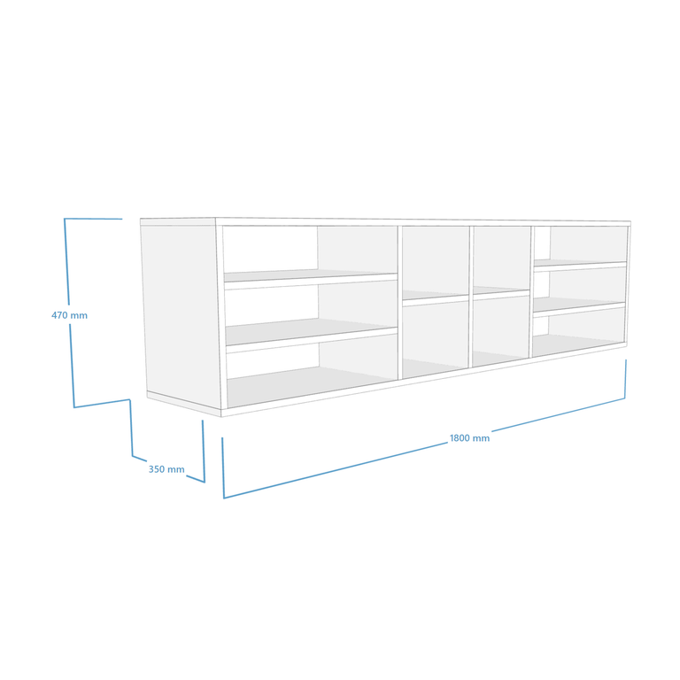 meuble modulable sur mesure pour salon à configurer