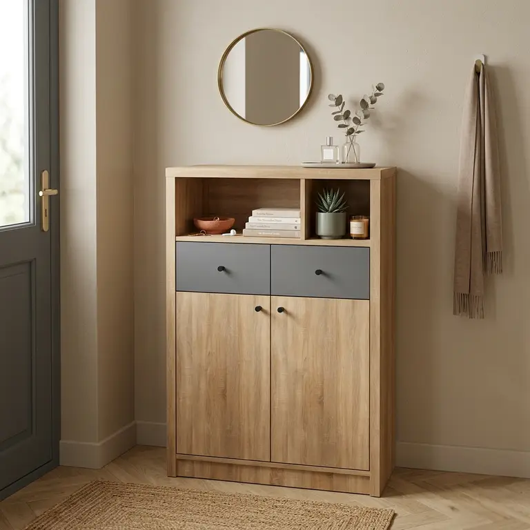 Commode d'entrée sur mesure