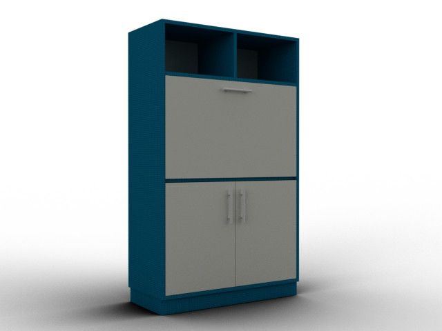 Bureau abattant secrétaire sur-mesure