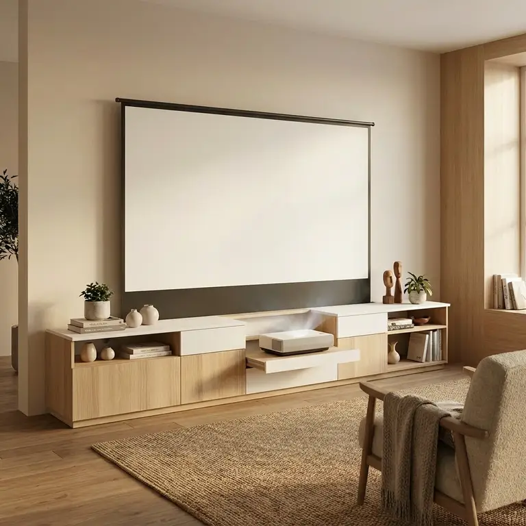 Meuble Vidéo Projecteur Courte Focal