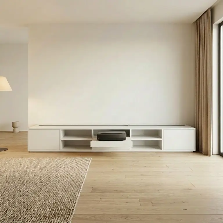 Custom made cabinet with video projector - Vue 2