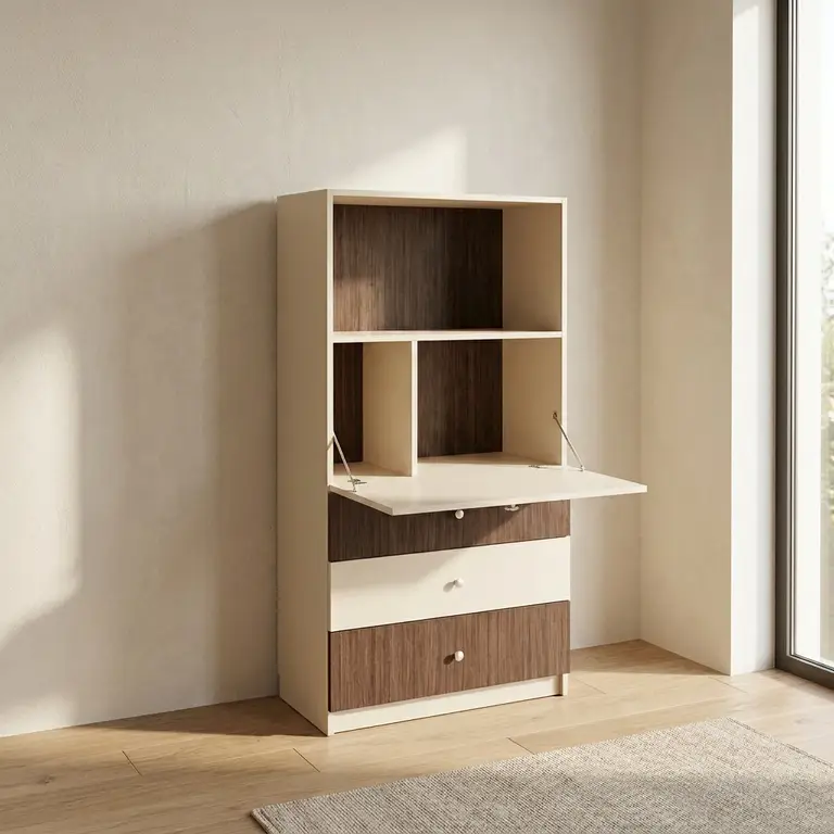 Bureau secrétaire personnalisable - Vue 2