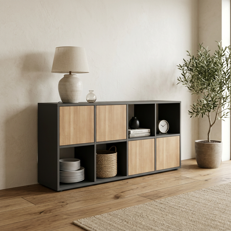 Buffet personnalisable avec porte relevable
