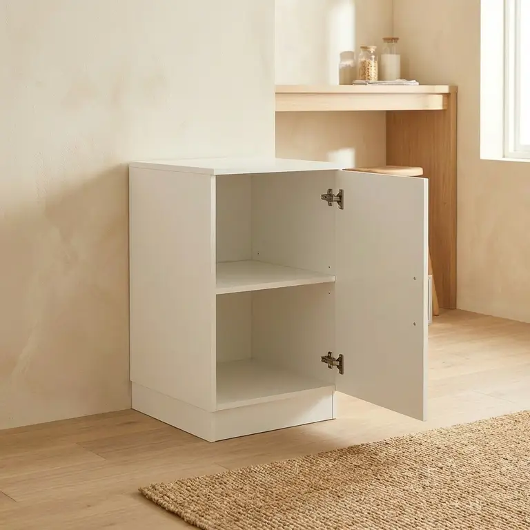 Placard de cuisine porte simple sur mesure
