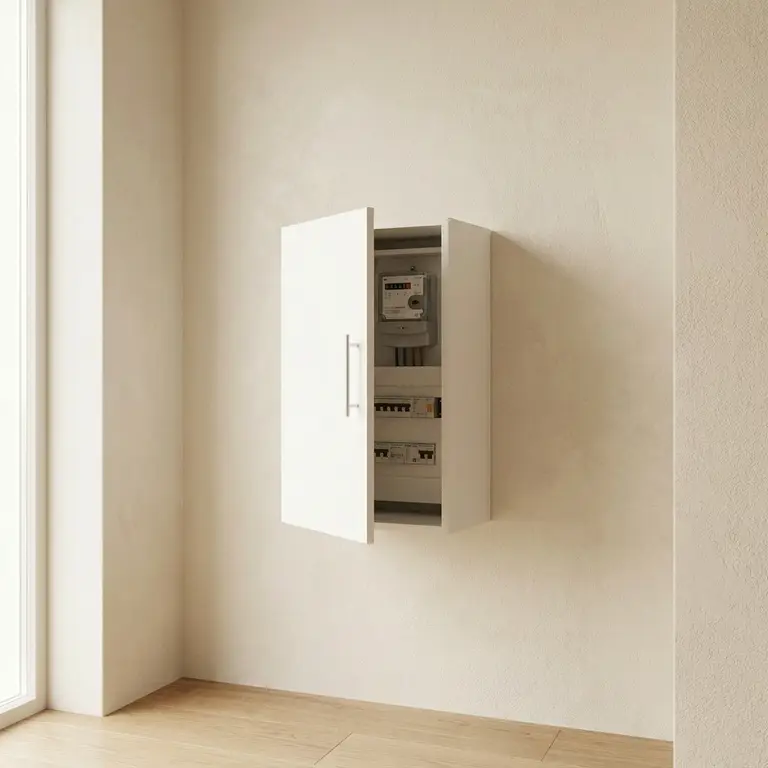 Création d'un cache compteur électrique 