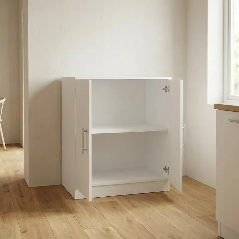 Placard de cuisine à double porte sur mesure