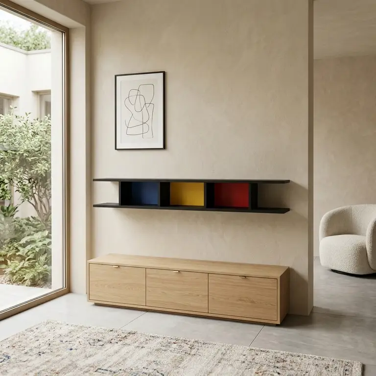 Etagère murale design sur-mesure