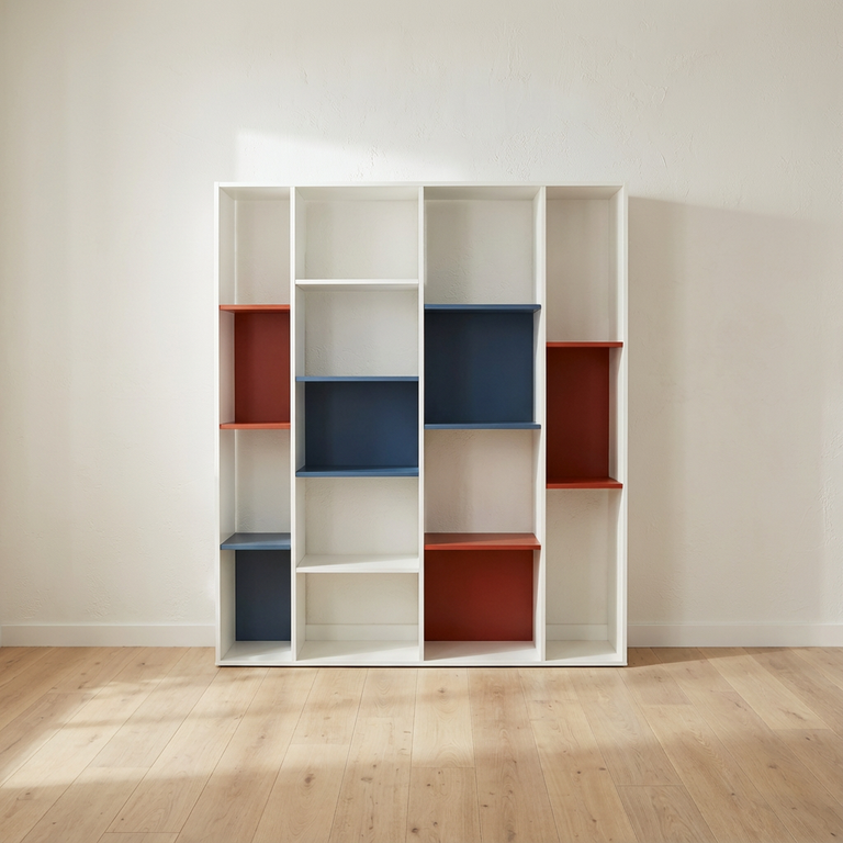 Bibliothèque sur mesure de séparation colorée