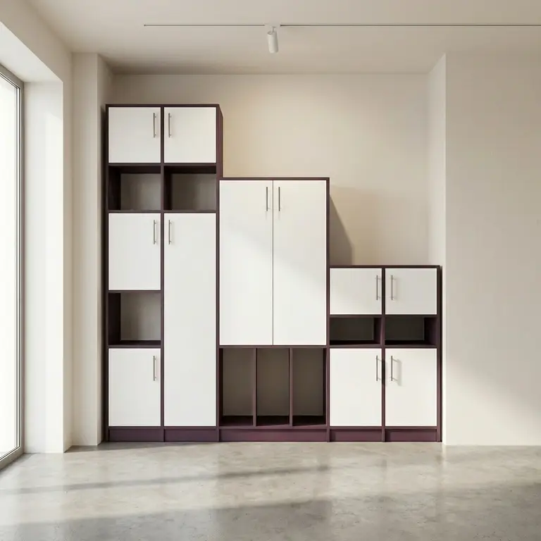 Destruktierter Kleiderschrank nach Maß