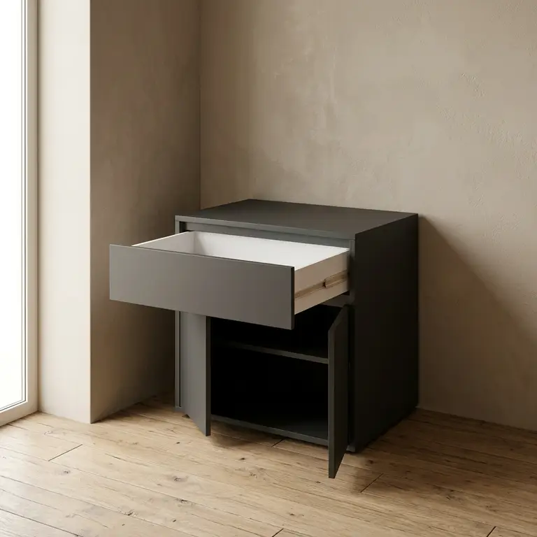 Nightstand with storage