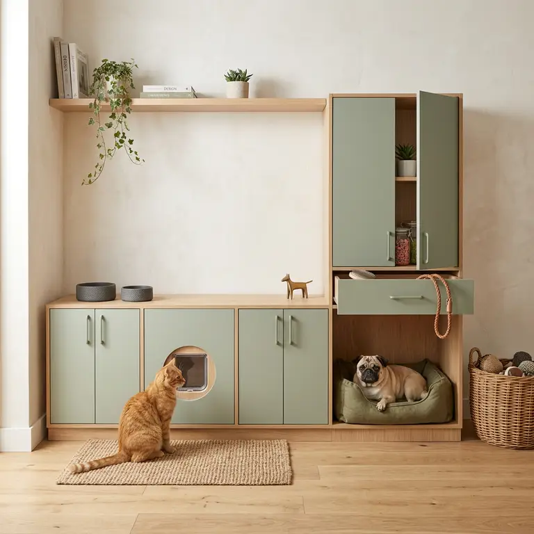 Meuble Pour Chien Et Chat