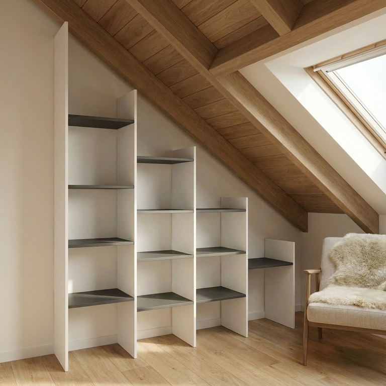 Meuble de séparation dans une pièce - Vue 2